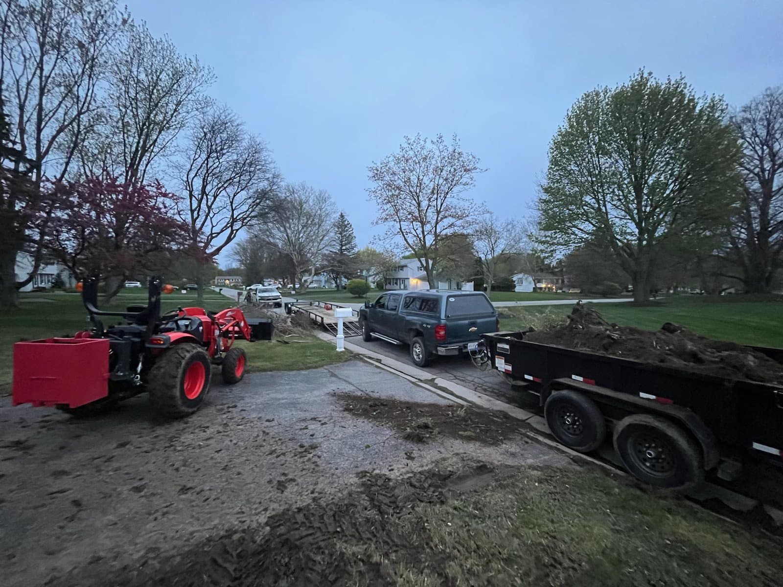 Stump removal & hauling